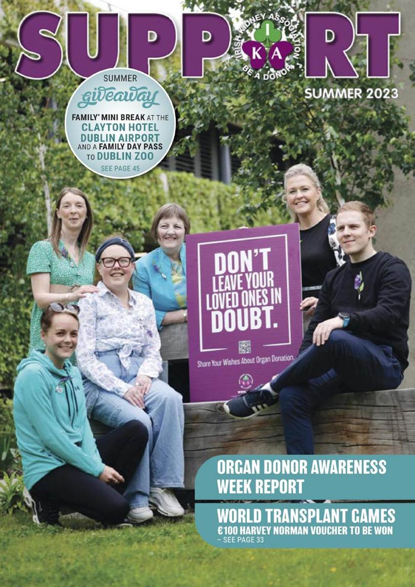 ODAW Leave No Doubt A4 Poster (English) | Organ Donor Awareness Week | Irish Kidney Association